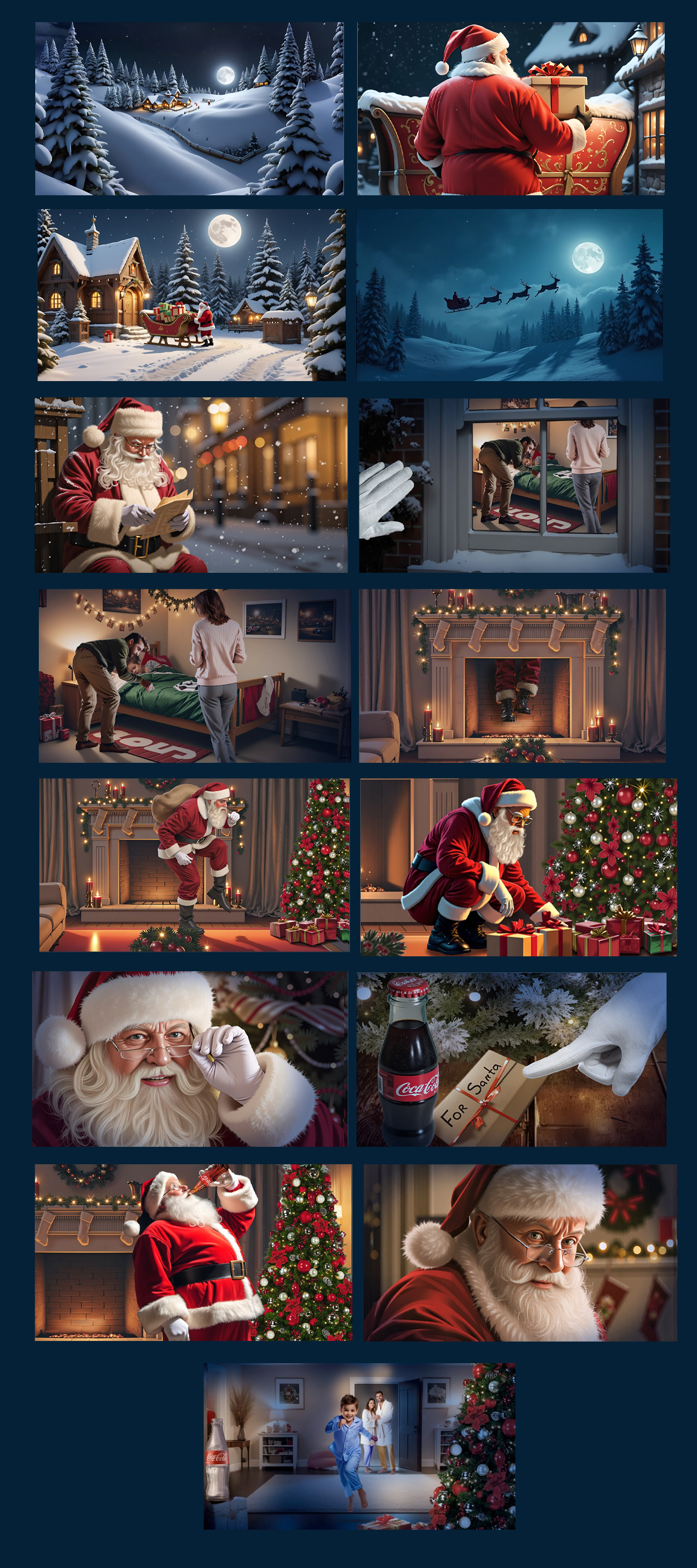 coca cola storyboard